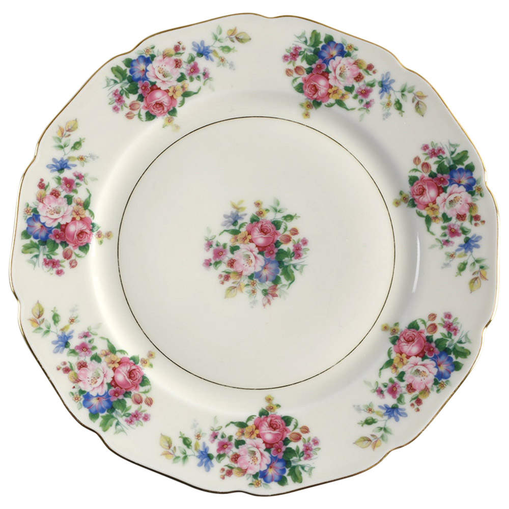 Madeline Dinner Plate by Royal Ivory (Czech, Germany)-1