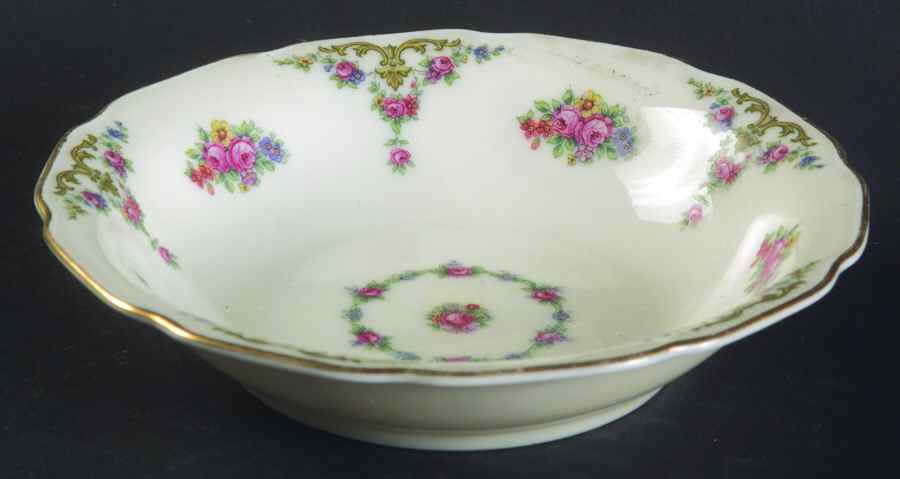 The Myrtle Fruit/Dessert (Sauce) Bowl by Royal Ivory (Czech, Germany)-1
