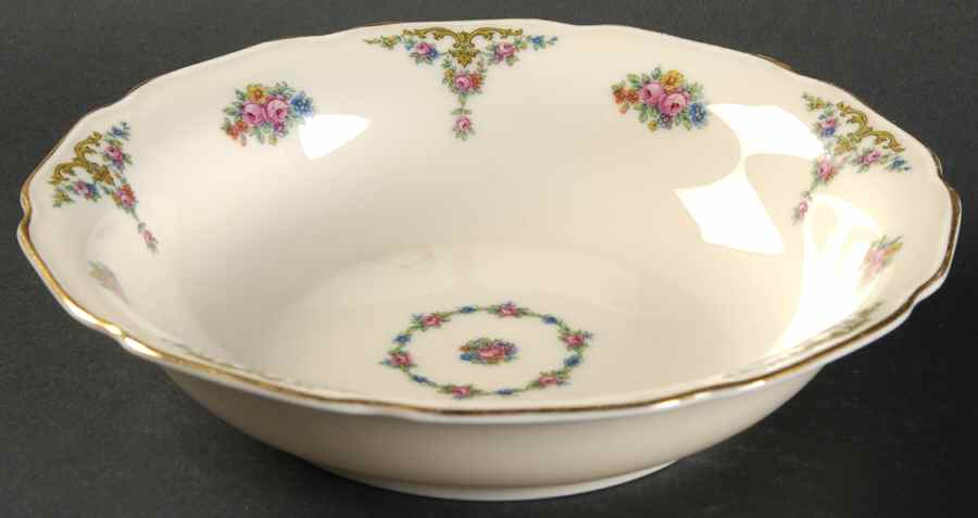 The Myrtle Coupe Cereal Bowl by Royal Ivory (Czech, Germany)-1