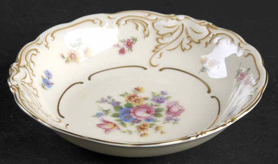 Renaissance Fruit/Dessert (Sauce) Bowl by Royal Ivory (Czech, Germany)-1