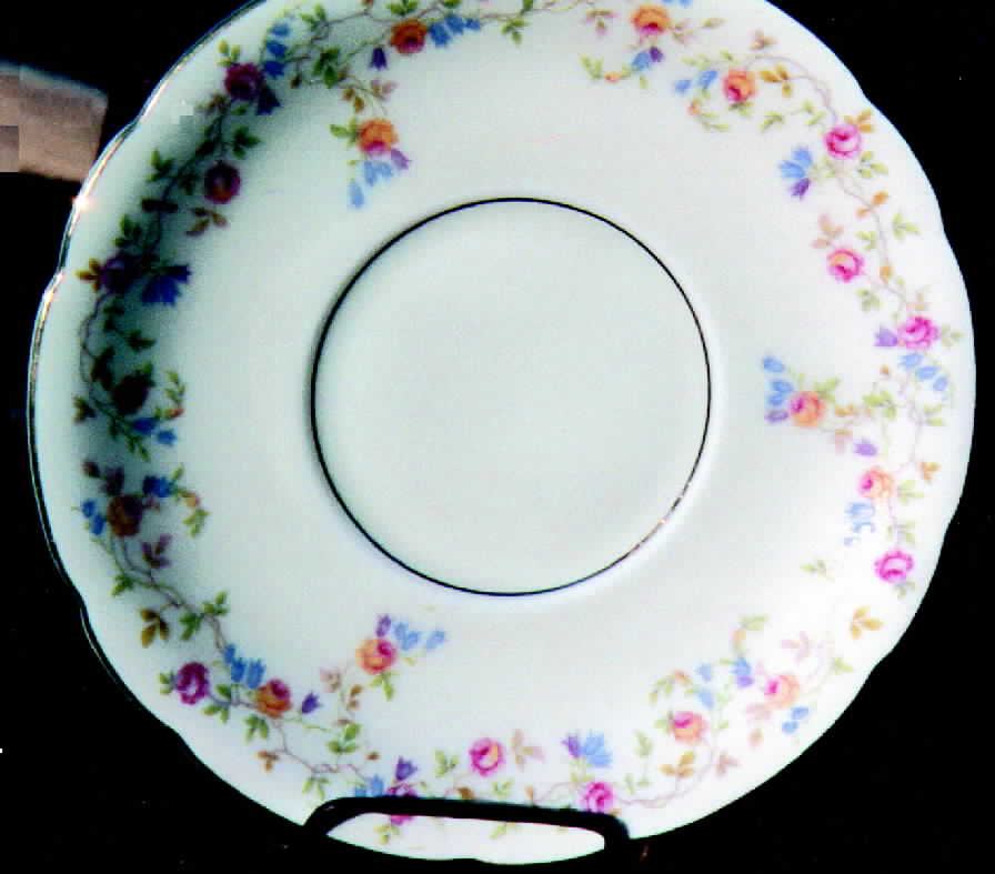 ROI10 Saucer by Royal Ivory (Czech, Germany)-1