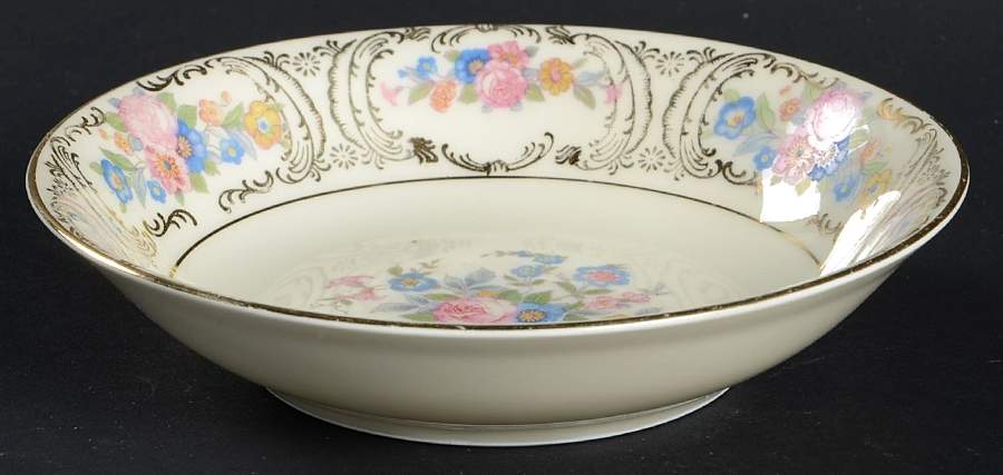 ROI15 Fruit/Dessert (Sauce) Bowl by Royal Ivory (Czech, Germany)-1