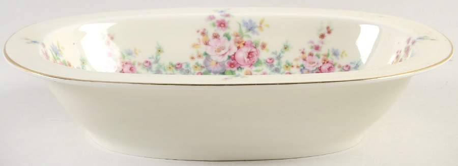 Supremacy 9" Oval Vegetable Bowl by Royal Ivory (Czech, Germany)-1