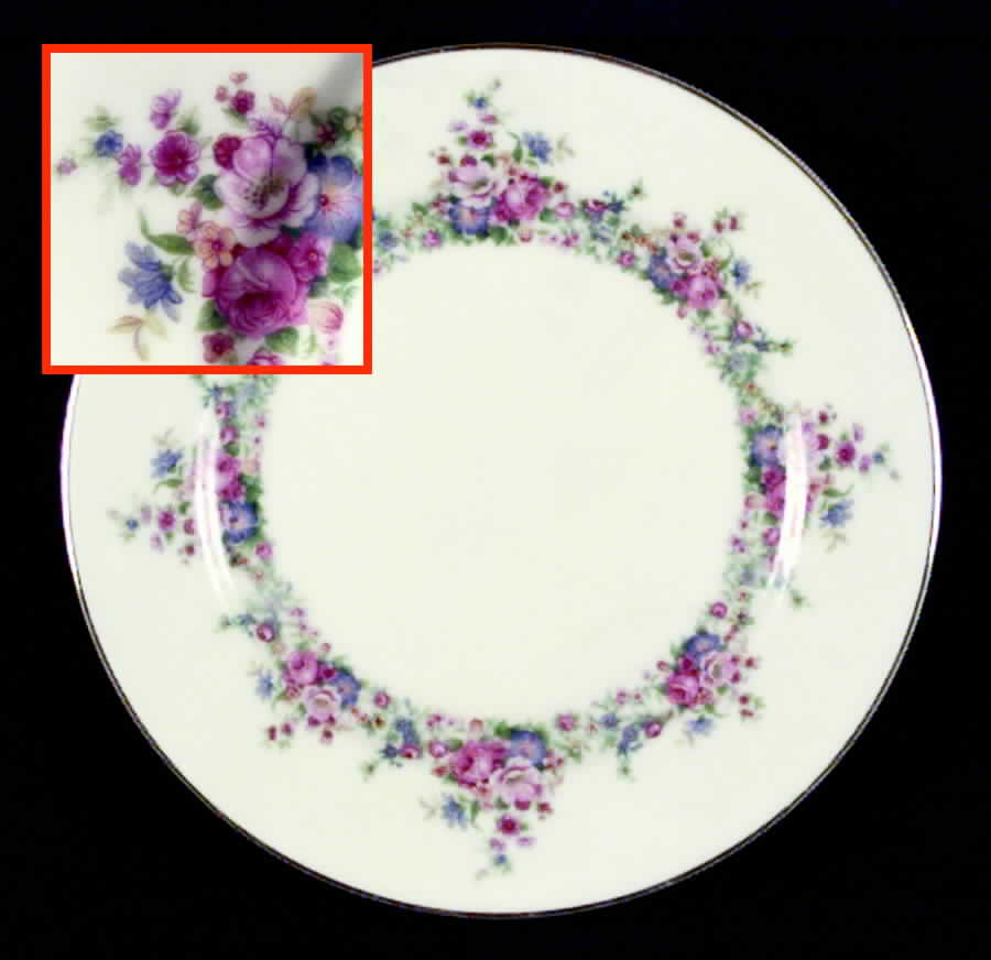 Supremacy Bread & Butter Plate by Royal Ivory (Czech, Germany)-1