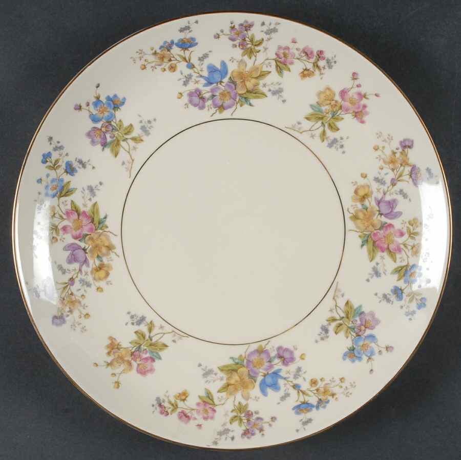 The Symphony Coupe Server (Round Platter) by Royal Ivory (Czech, Germany)-1