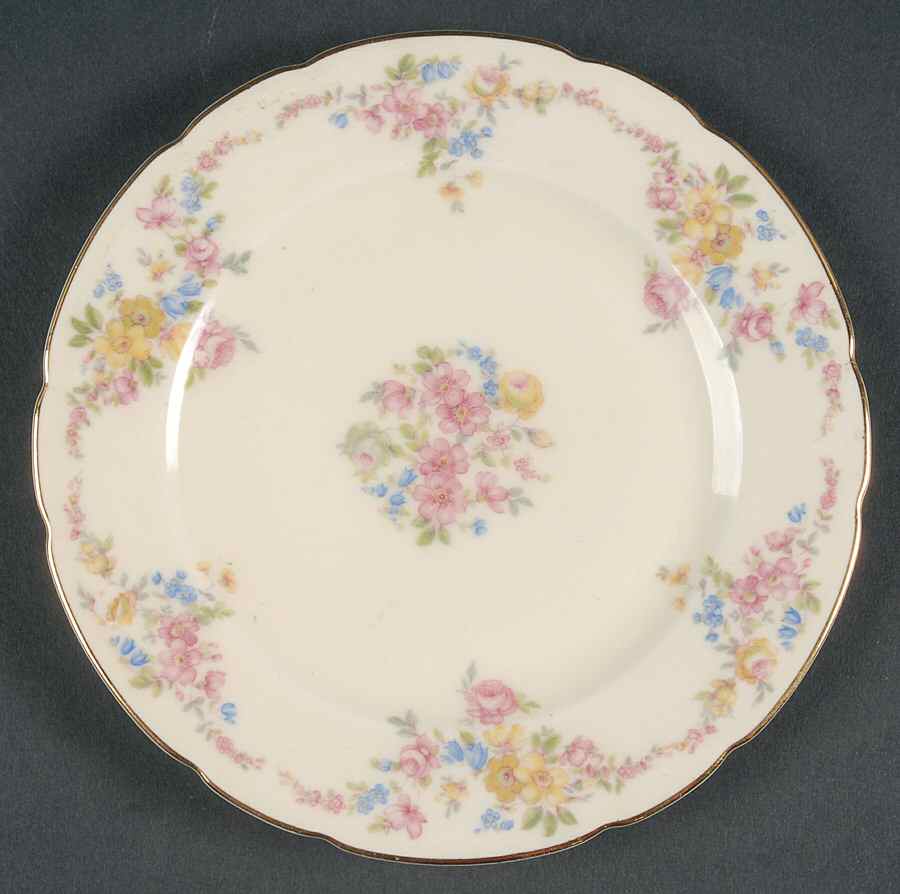 Yale Bread & Butter Plate by Royal Ivory (Czech, Germany)-1