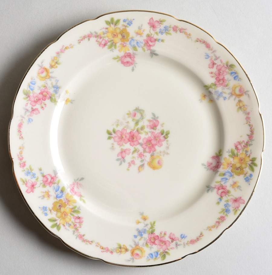 Yale Salad Plate by Royal Ivory (Czech, Germany)-1