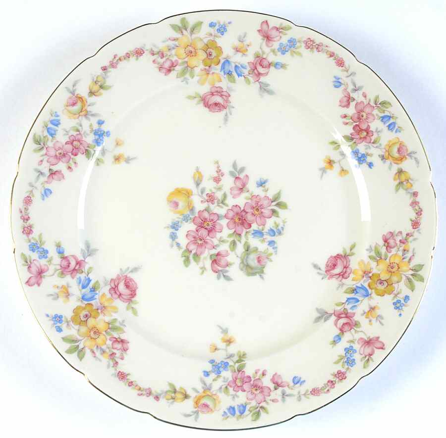 Yale Luncheon Plate by Royal Ivory (Czech, Germany)-1