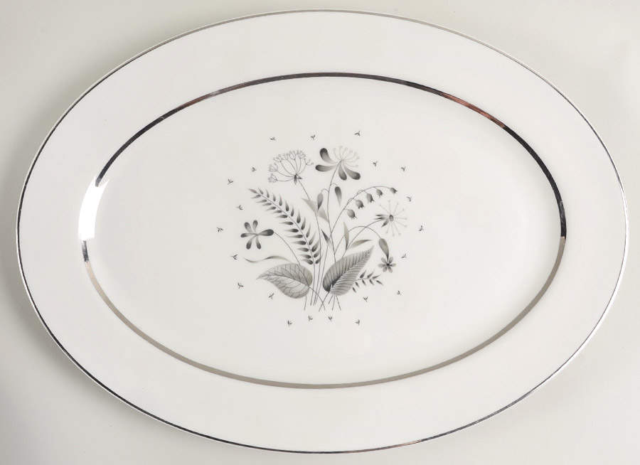 Allegro 15" Oval Serving Platter by Royal Jackson-1