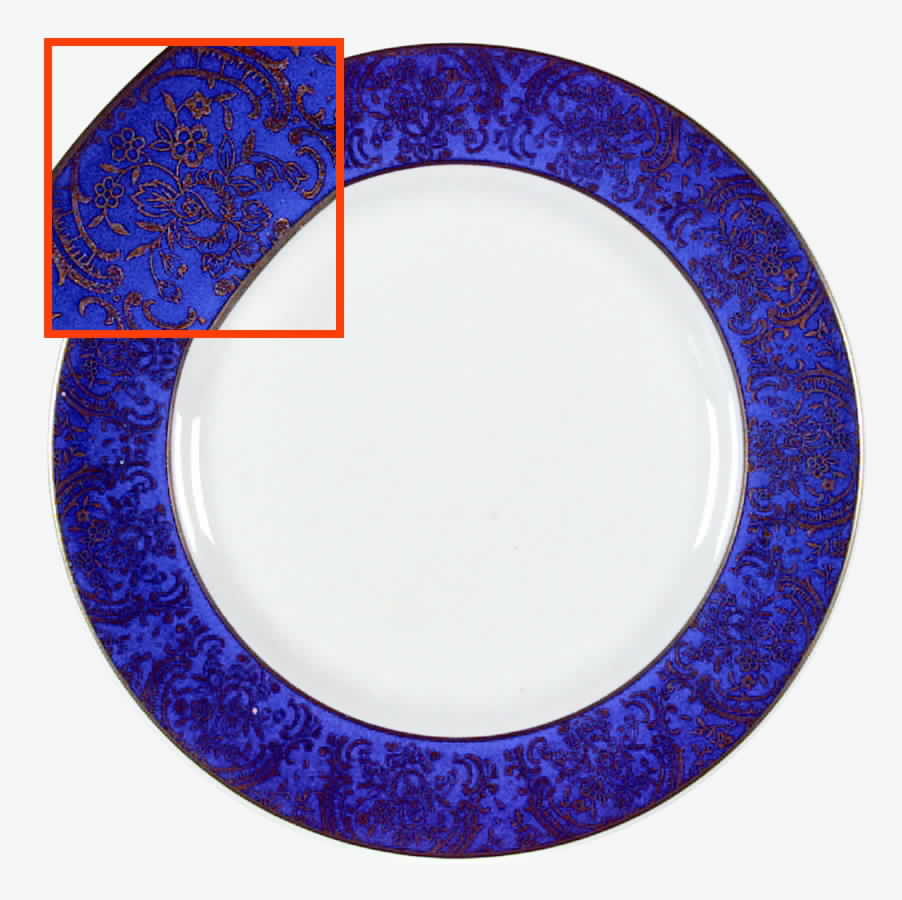 Ambassador Blue Salad Plate by Royal Jackson-1