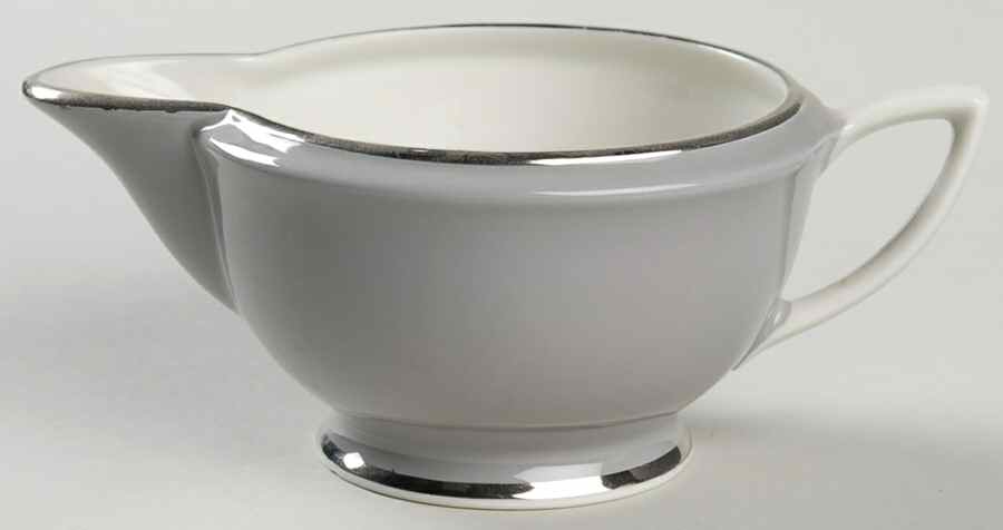 Ambassador Gray (Platinum) Creamer by Royal Jackson-1