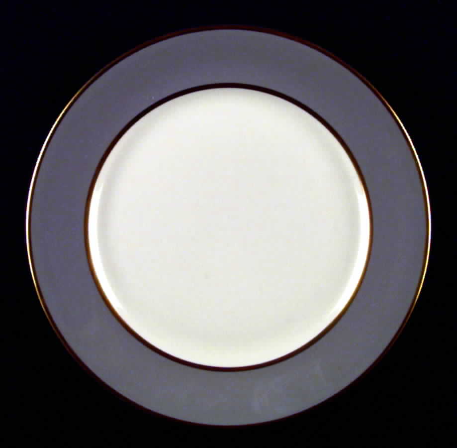 Ambassador Gray (Gold) Salad Plate by Royal Jackson-1