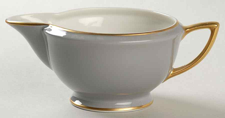 Ambassador Gray (Gold) Creamer by Royal Jackson-1