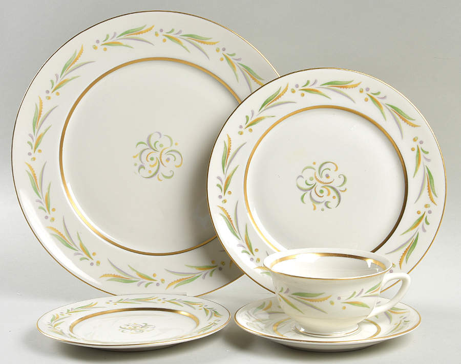 Autumn (Smooth Edge) 5 Piece Place Setting by Royal Jackson-1