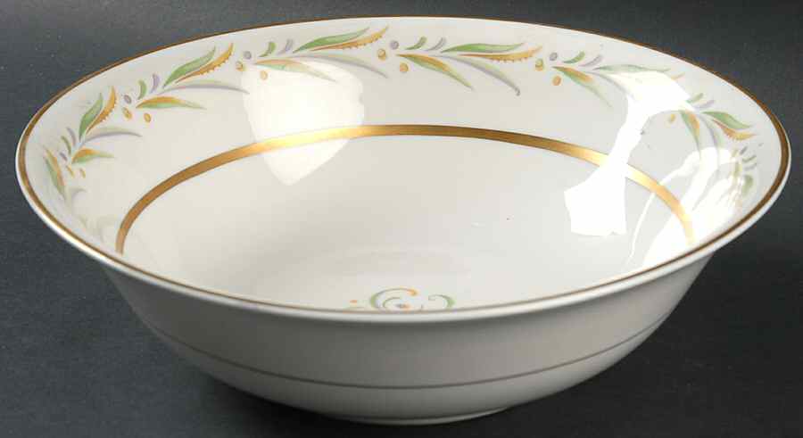Autumn (Smooth Edge) 9" Round Vegetable Bowl by Royal Jackson-1