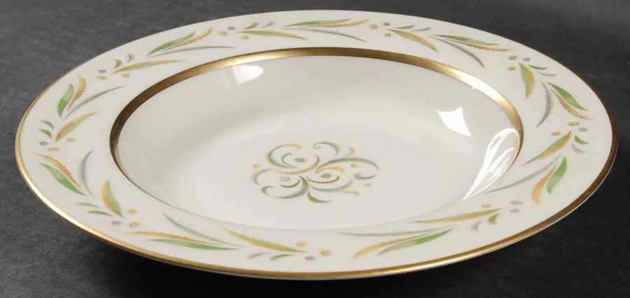 Autumn (Smooth Edge) Rim Soup Bowl by Royal Jackson-1