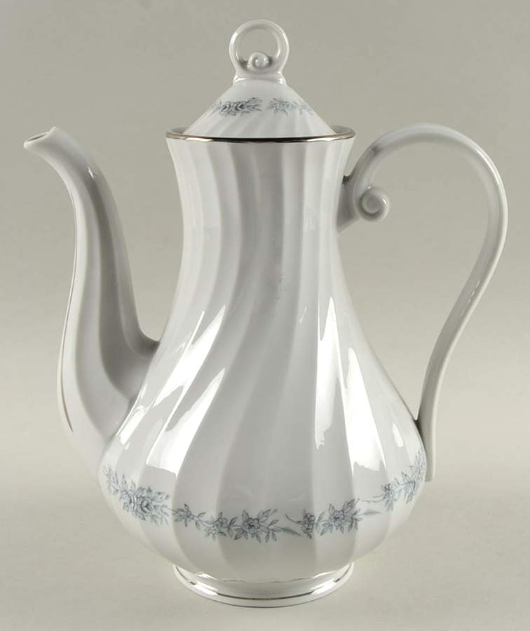 Blue Heaven Coffee Pot & Lid by Royal Jackson-1