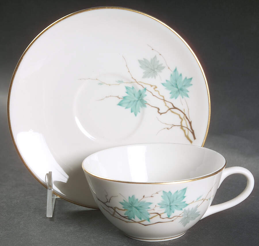 Bryn Mawr Flat Cup & Saucer Set by Royal Jackson-1