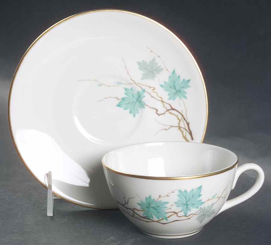 Bryn Mawr Flat Cup & Saucer Set by Royal Jackson-1