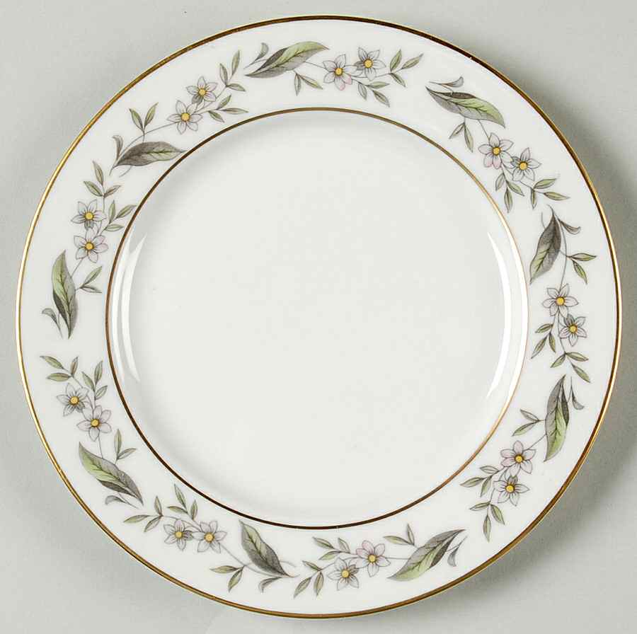 Bridal Wreath Bread & Butter Plate by Royal Jackson-1