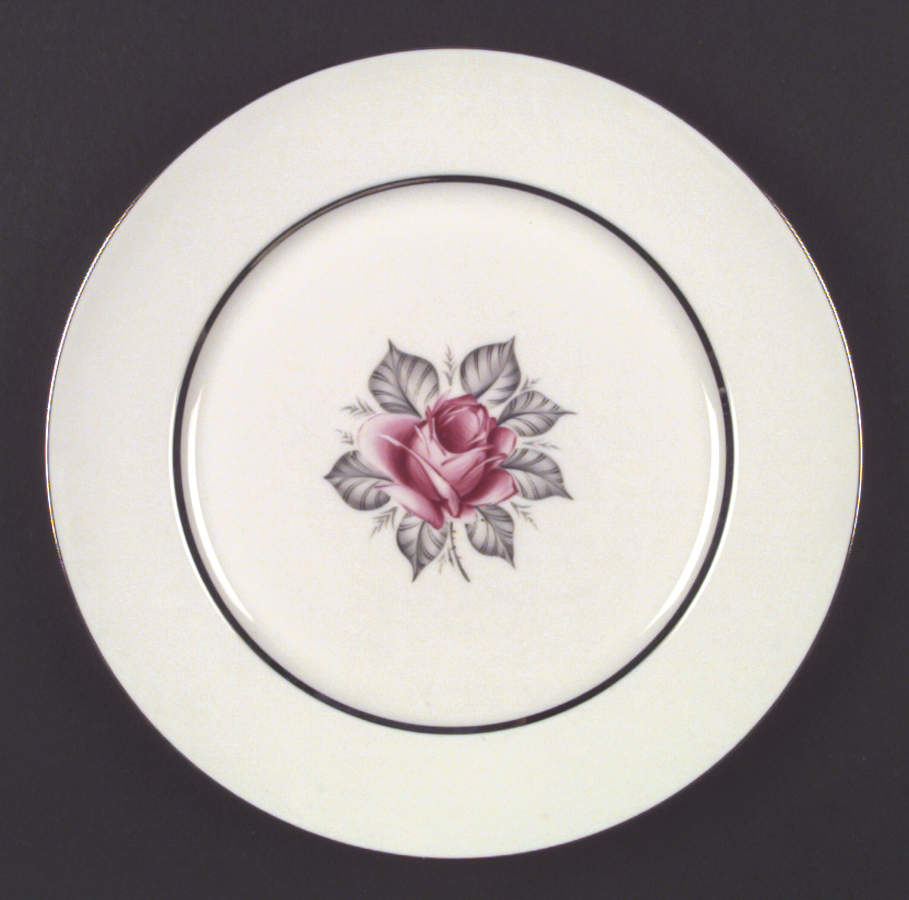Carmen (Red Rose) Dinner Plate by Royal Jackson-1