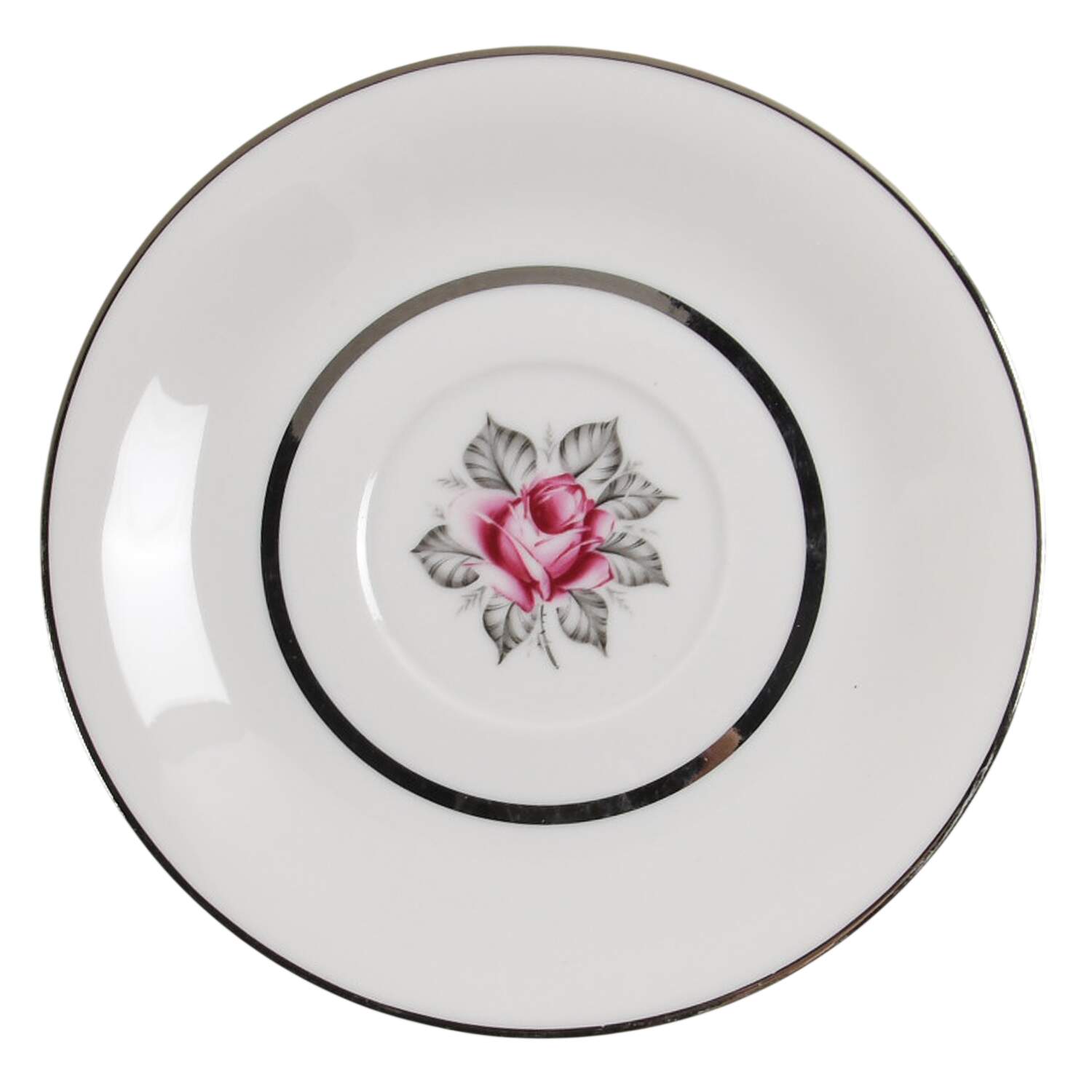 Carmen (Red Rose) Saucer by Royal Jackson-1