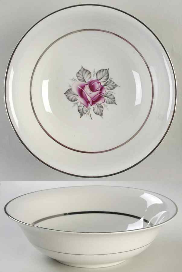 Carmen (Red Rose) 9" Round Vegetable Bowl by Royal Jackson-1