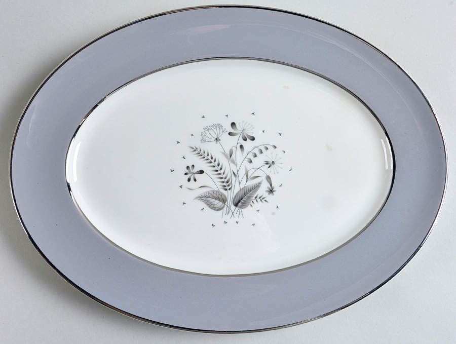 Countess Allegro 11" Oval Serving Platter by Royal Jackson-1