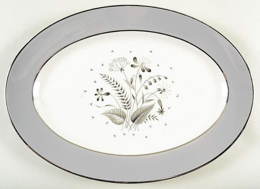 Countess Allegro 13" Oval Serving Platter by Royal Jackson-1