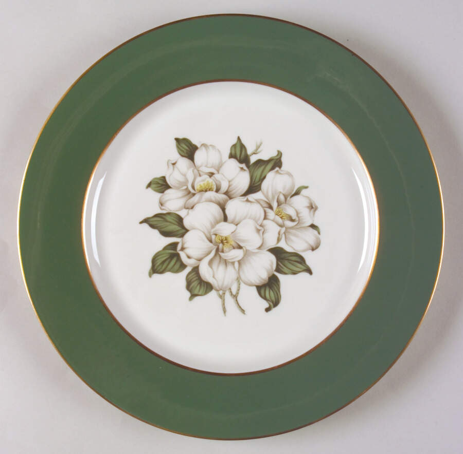 Countess Madison Jade Green Dinner Plate by Royal Jackson-1