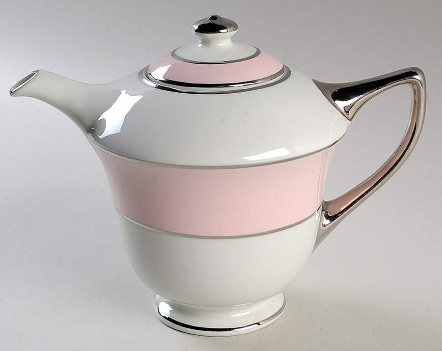 Countess Margaret Rose Pink Teapot & Lid by Royal Jackson-1