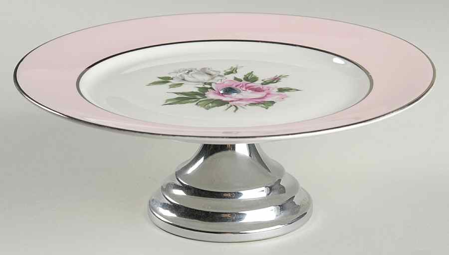 Countess Margaret Rose Pink Round Compote (Height X Width) by Royal Jackson-1