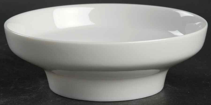 Contempri White Fruit/Dessert (Sauce) Bowl by Royal Jackson-1