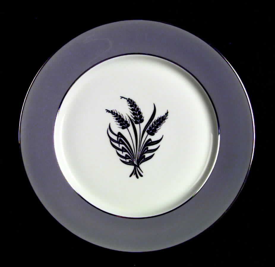 Countess Silver Wheat Gray Dinner Plate by Royal Jackson-1