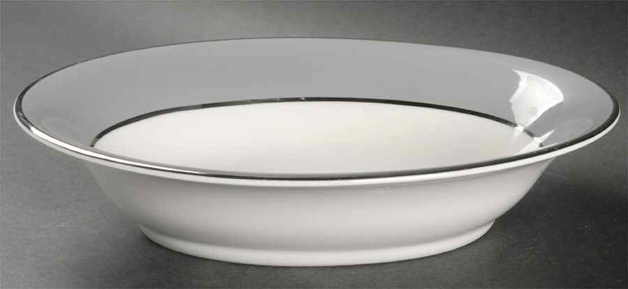 Countess Silver Wheat Gray 10" Oval Vegetable Bowl by Royal Jackson-1