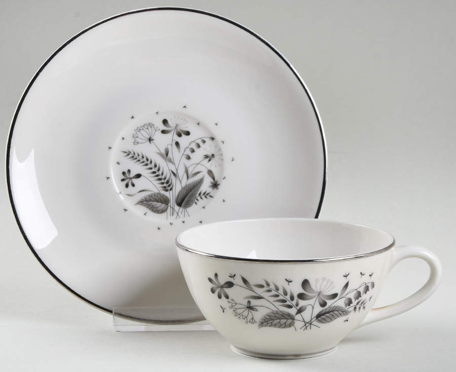 Deauville Flat Cup & Saucer Set by Royal Jackson-1