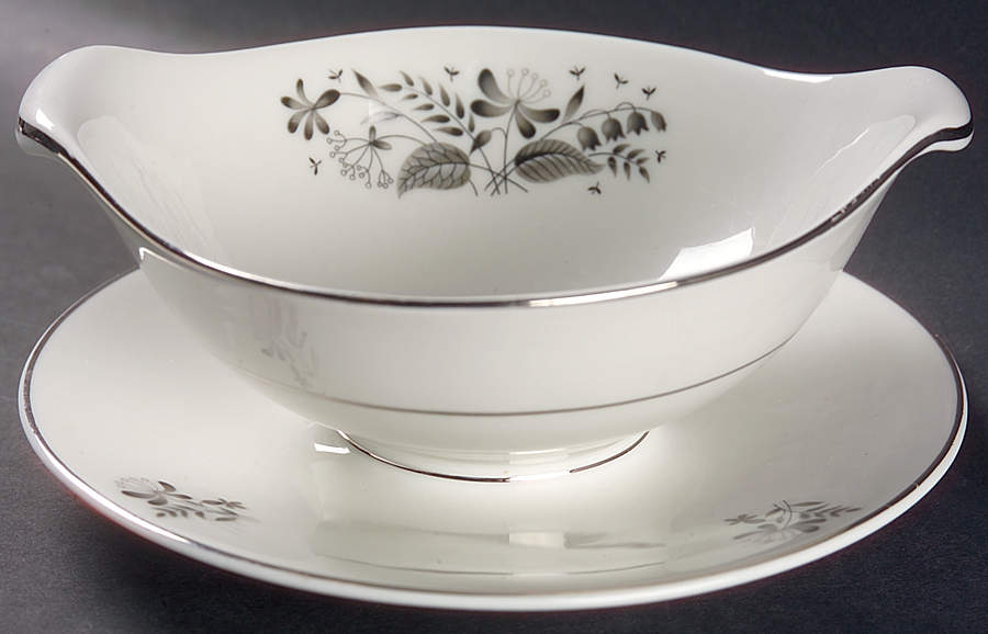 Deauville Gravy Boat with Attached Underplate by Royal Jackson-1