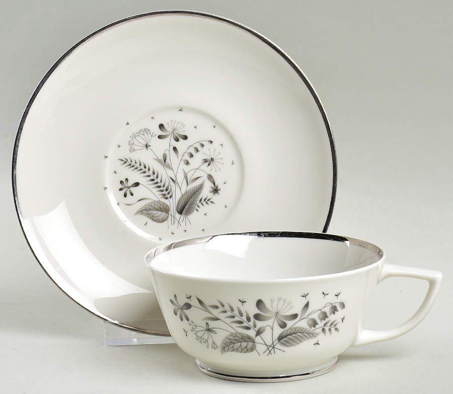 Deauville Footed Cup & Saucer Set by Royal Jackson-1