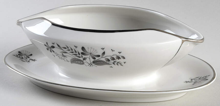 Deauville Gravy Boat with Attached Underplate by Royal Jackson-1