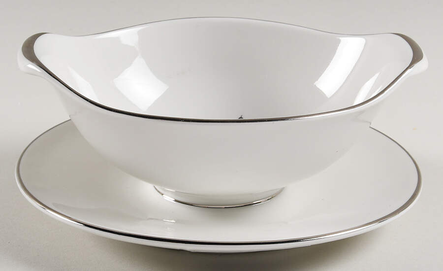 Deauville Gravy Boat with Attached Underplate by Royal Jackson-1