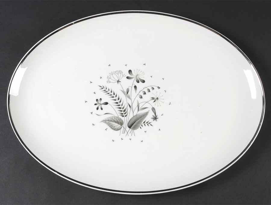 Deauville 15" Oval Serving Platter by Royal Jackson-1