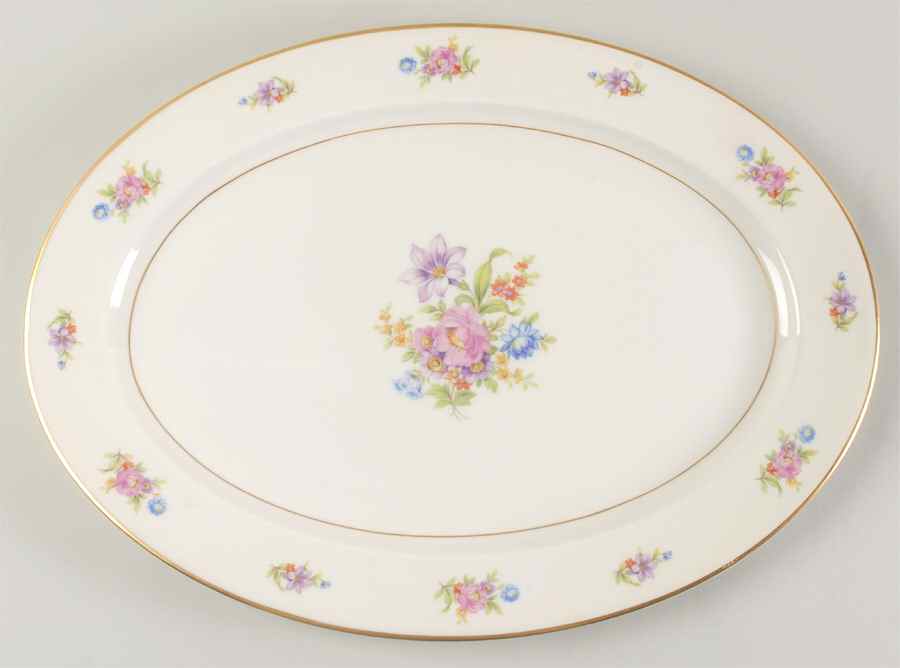 Deanna 17" Oval Serving Platter by Royal Jackson-1