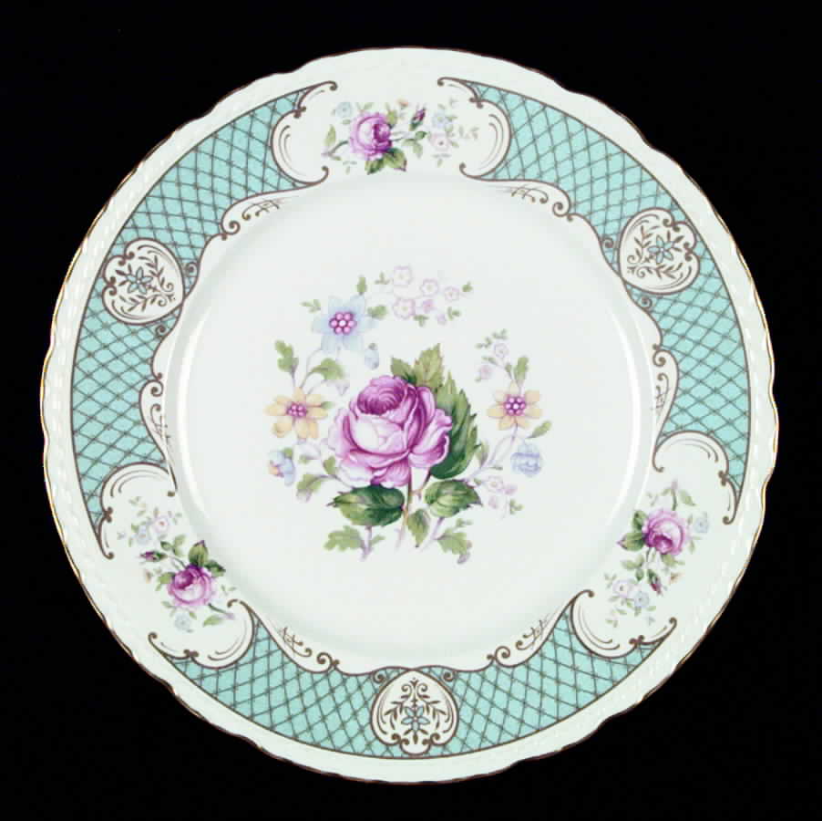 Duchess of Kent (Pearl Edge) Dinner Plate by Royal Jackson-1