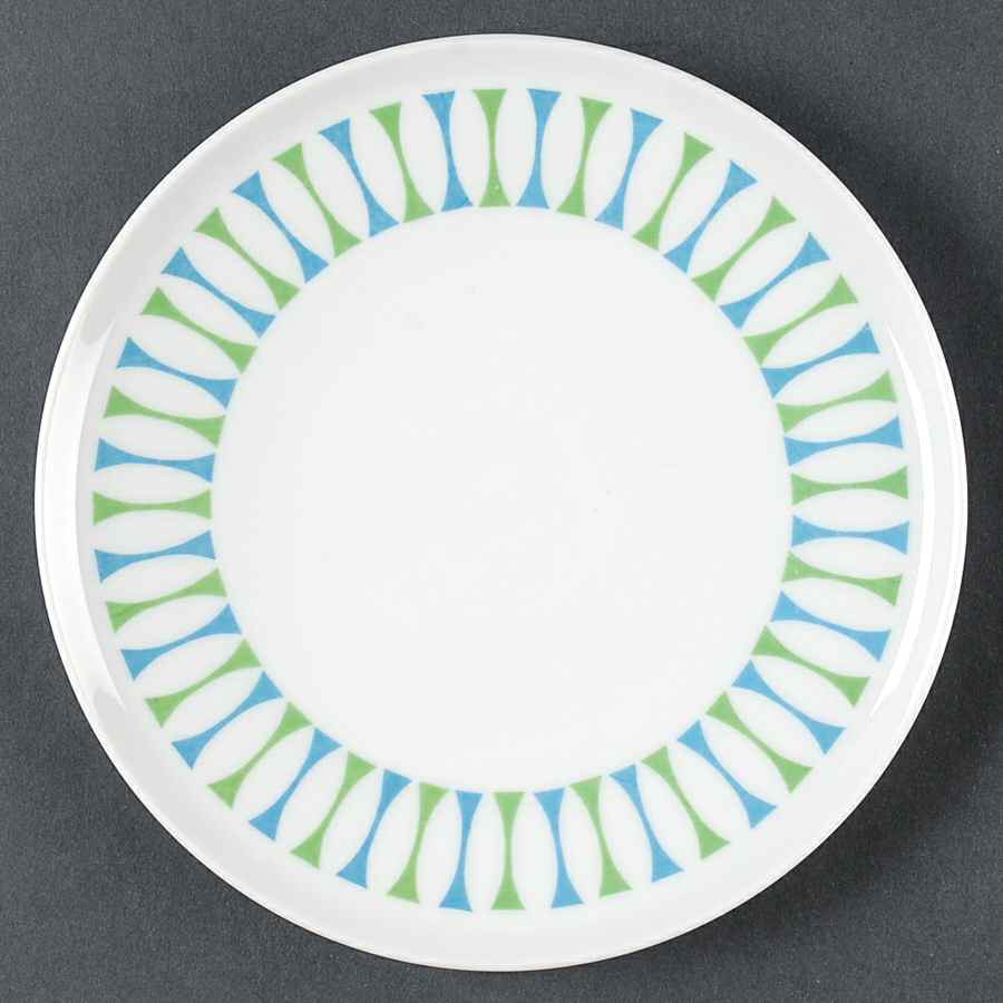 Eclipse Blue and Green Salad Plate by Royal Jackson-1
