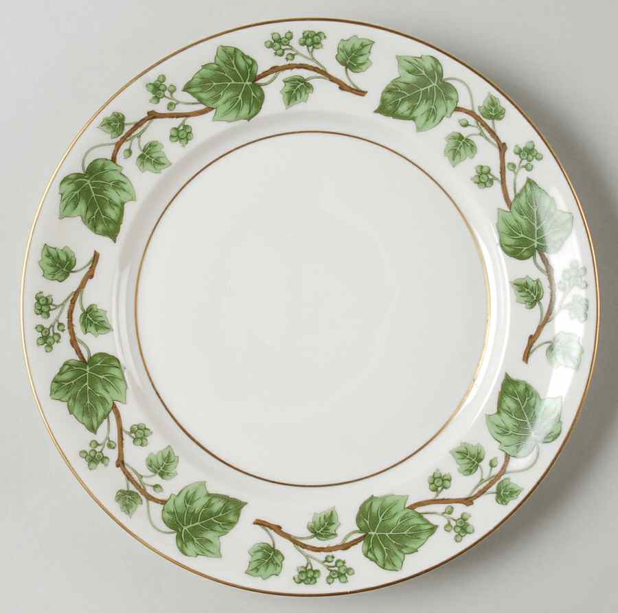 Emerald Ivy Salad Plate by Royal Jackson-1