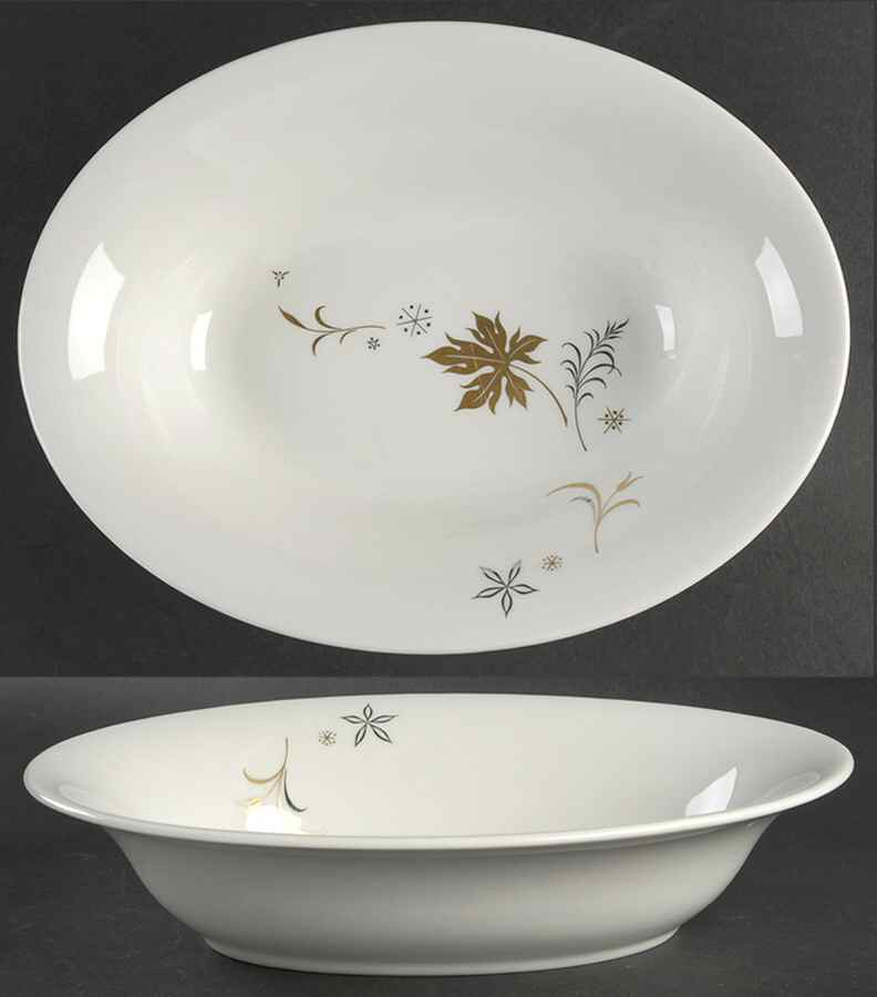 Enchantment 10" Oval Vegetable Bowl by Royal Jackson-1