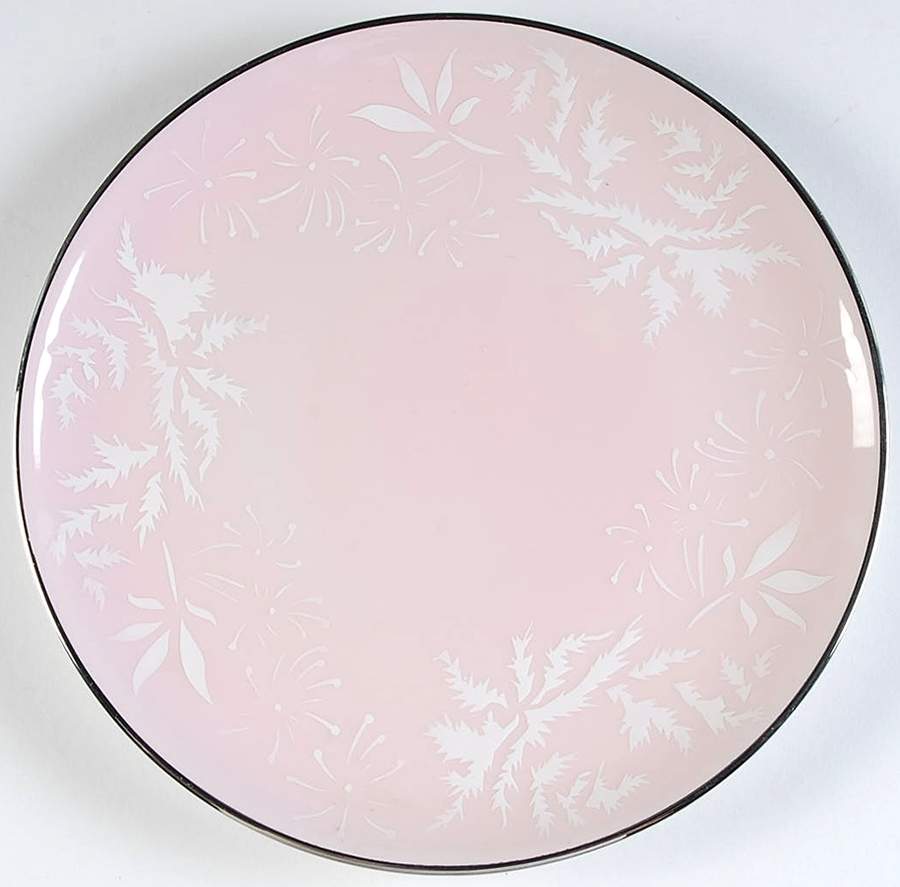 Fantasia Pink Salad Plate by Royal Jackson-1