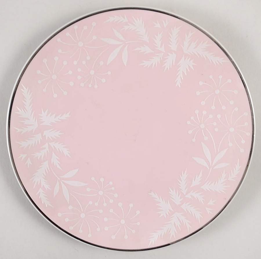 Fantasia Pink Bread & Butter Plate by Royal Jackson-1