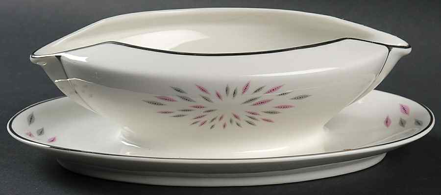 Festival Gravy Boat with Attached Underplate by Royal Jackson-1