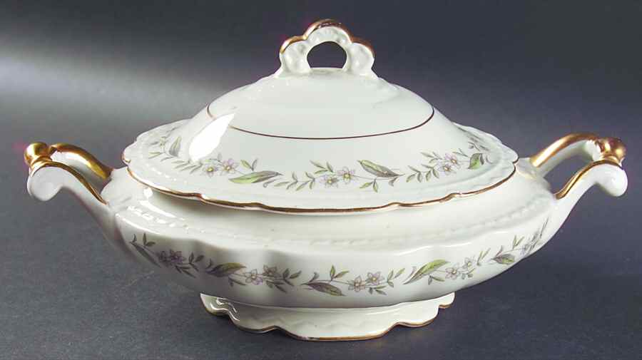Fleur De Blanc Oval Covered Vegetable by Royal Jackson-1